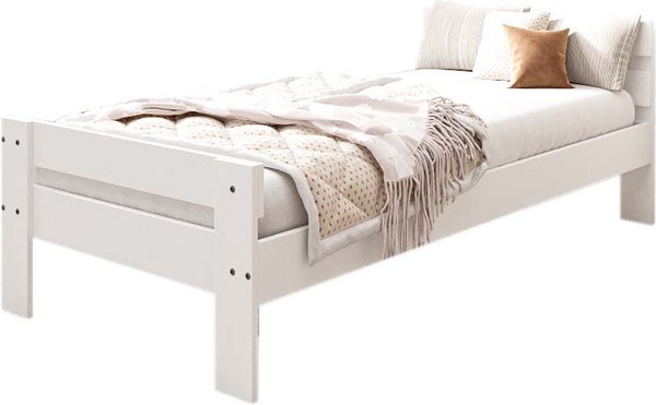 Односпальная кровать EcoWood Сидней-2 80х200 / ECO.001.00054.80-200.101SE - фото