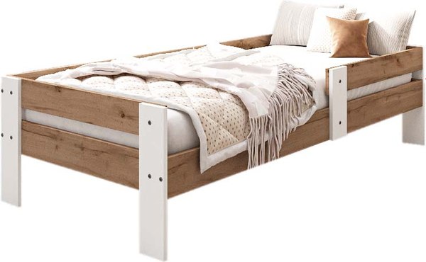 Односпальная кровать EcoWood Сидней-2 80х200 / ECO.001.00054.80-200.376WML/101SE - фото