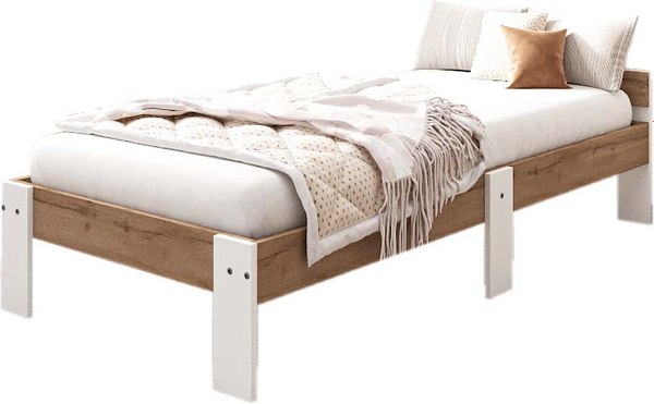 Односпальная кровать детская EcoWood Екта-2 80х160 / ECO.001.00058.80-160.376WML/101SE - фото