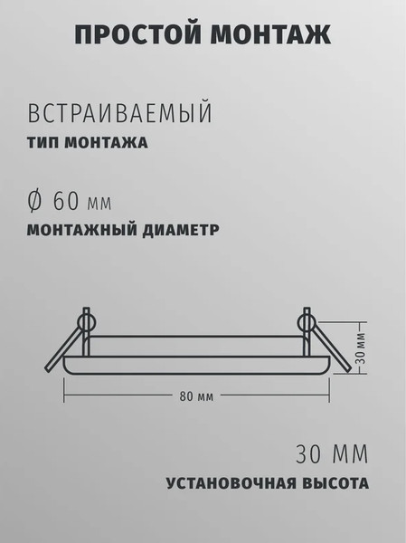 Точечный светильник Navigator 93014