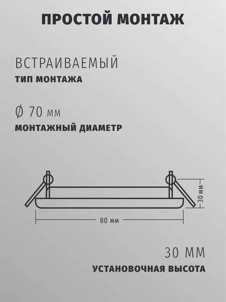 Точечный светильник Navigator 61598