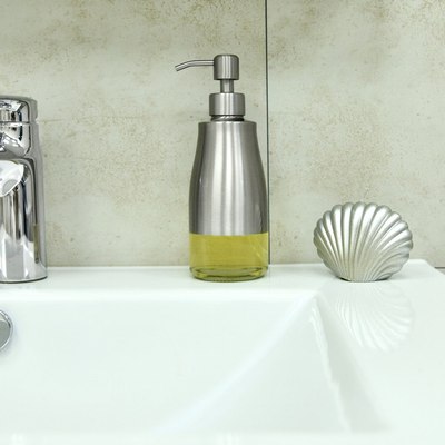 Дозатор для жидкого мыла Мультидом Металлик VL34-218