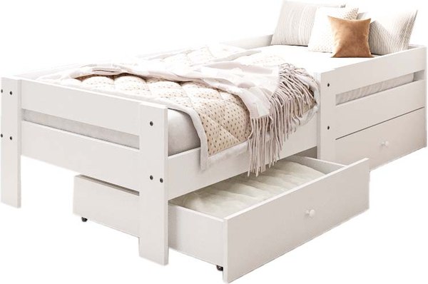 Кровать-тахта детская EcoWood Флорида-2 с ящиками 70х140 / ECO.001.00061.70-140.101SE - фото