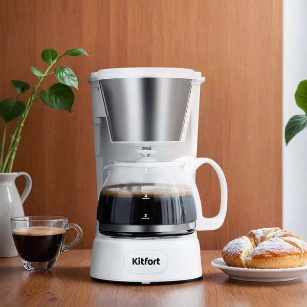 Капельная кофеварка Kitfort КТ-7631
