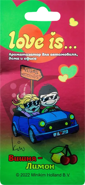 Ароматизатор автомобильный Aroma Riche Love Is / LI K 0006