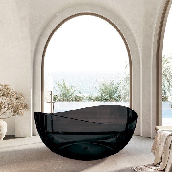 Ванна из полиэфирной смолы Abber Kristall AT9705 Onyx