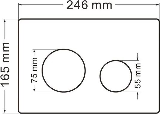 Унитаз подвесной с инсталляцией Abber Rechteck AC1201MB-AC0105-AC0121MB