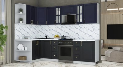 Кухонный гарнитур Интерлиния Мила Шато 1.5x2.7 LV