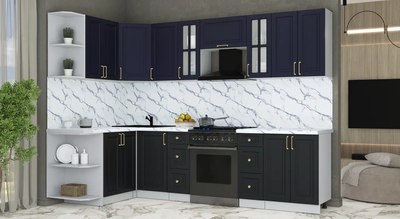 Кухонный гарнитур Интерлиния Мила Шато 1.5x2.8 LV