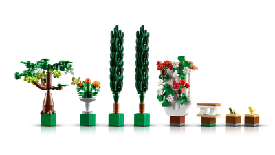 Конструктор Lego Icons Сад с фонтаном 10359