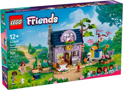 Конструктор Lego Friends Дом пчеловода и цветник 42669 - фото