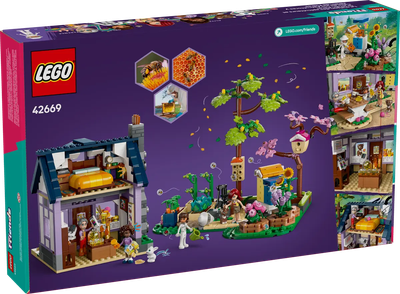 Конструктор Lego Friends Дом пчеловода и цветник 42669