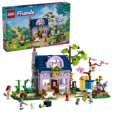 Конструктор Lego Friends Дом пчеловода и цветник 42669