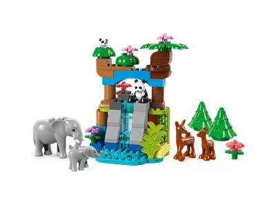 Конструктор Lego Duplo Семьи диких животных 3в1 10446