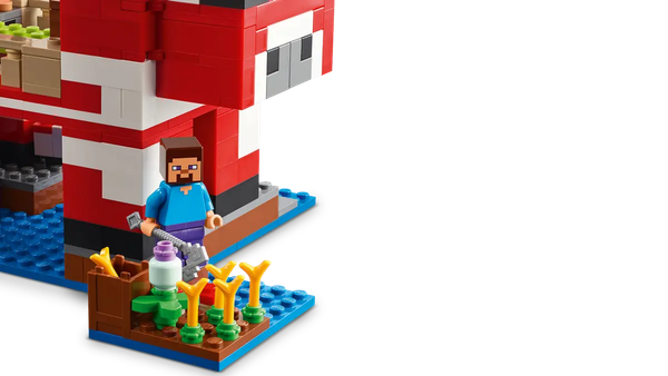Конструктор Lego Minecraft Мухоморный дом 21270