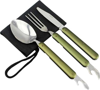 Набор столовых приборов походных Traveller K8003 - фото
