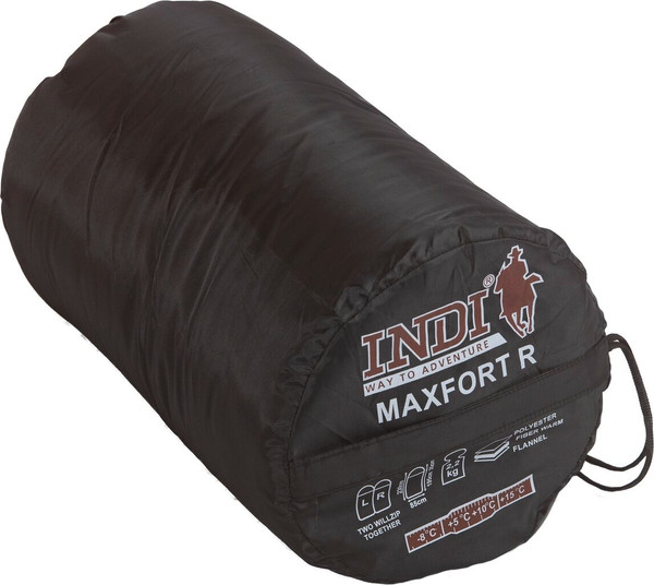 Спальный мешок INDI Maxfort R-zip от -8°C