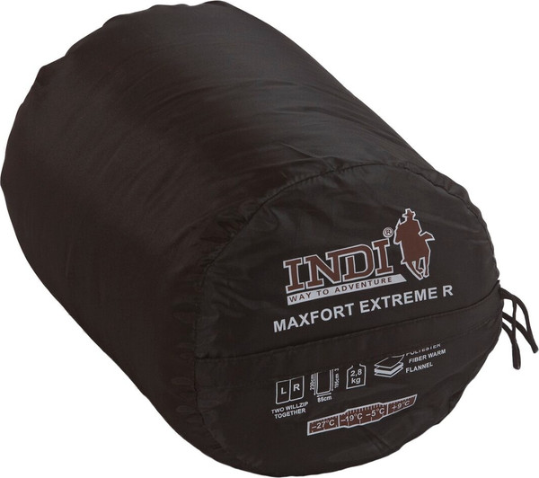 Спальный мешок INDI Maxfort Extreme R-zip от -27°C