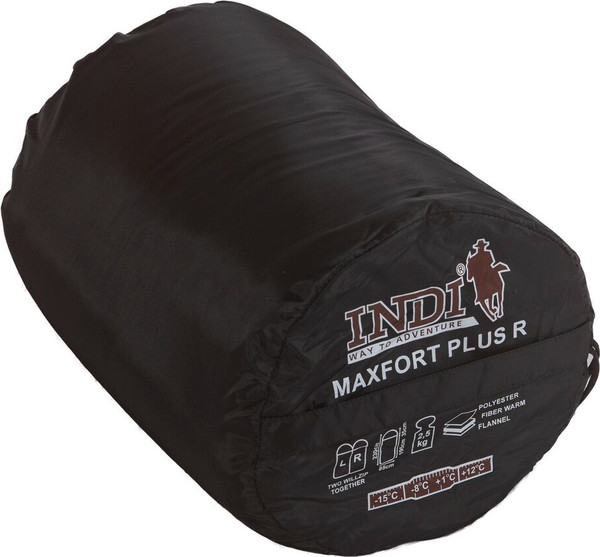 Спальный мешок INDI Maxfort Plus L-zip от -15°C