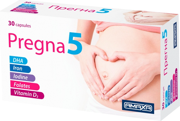 Комплексная пищевая добавка CHC Прегна-5 - фото