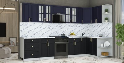 Кухонный гарнитур Интерлиния Мила Шато 1.5x3.3 PR