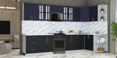 Кухонный гарнитур Интерлиния Мила Шато 1.5x3.4 PR