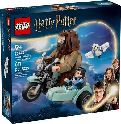 Конструктор Lego Harry Potter Поездка Хагрида и Гарри на мотоцикле 76443 - фото