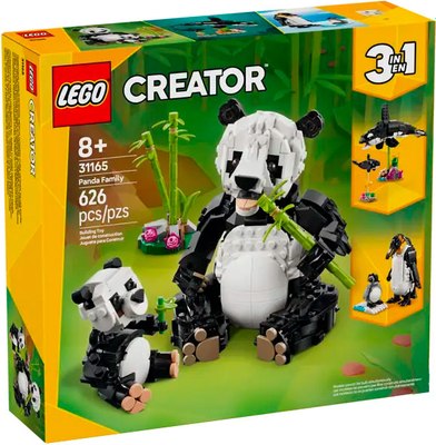 Конструктор Lego Creator Дикие животные: Семья панд 31165 - фото