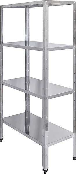 Стеллаж металлический Luxstahl СР-1800x900x600/4 / мко024 - фото