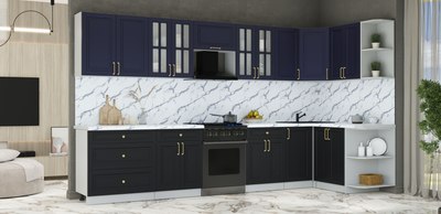 Кухонный гарнитур Интерлиния Мила Шато 1.5x3.6 PR