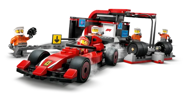 Конструктор Lego City Пит-Стоп с Ferrari 60443