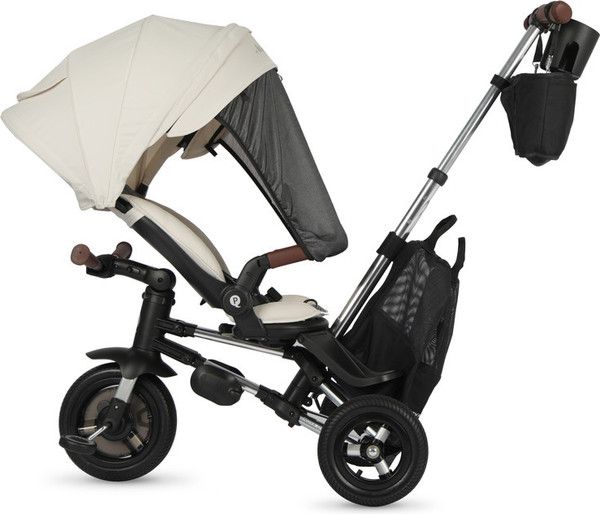 Трехколесный велосипед с ручкой QPlay S702 Nova Deluxe Beige