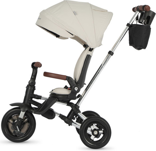 Трехколесный велосипед с ручкой QPlay S702 Nova Deluxe Beige