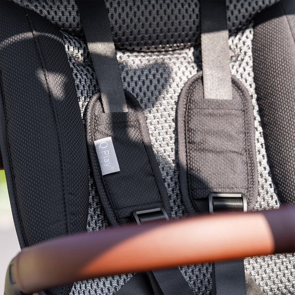 Трехколесный велосипед с ручкой QPlay S702 Nova Deluxe Stone Grey