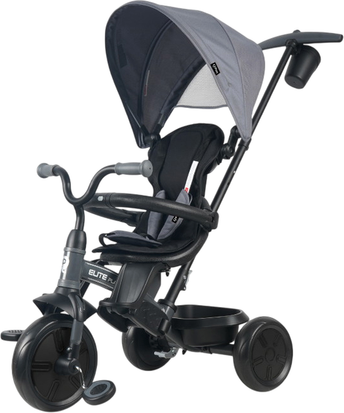 Трехколесный велосипед с ручкой QPlay T10-Z Elite Platinum - фото