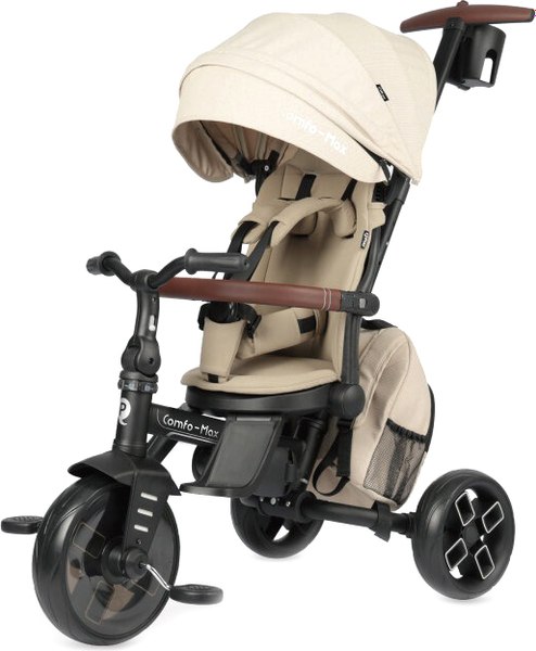 Трехколесный велосипед с ручкой QPlay T70 Comfo Max - фото