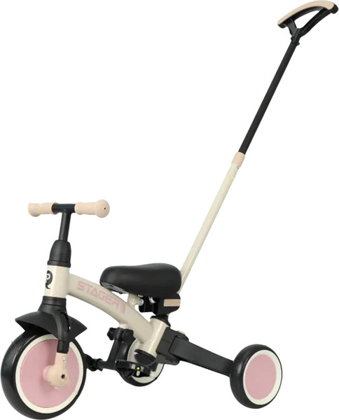 Трехколесный велосипед с ручкой QPlay T80 Stager - фото