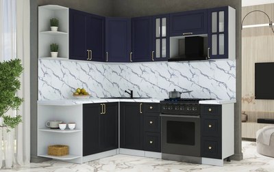 Кухонный гарнитур Интерлиния Мила Шато 1.7x2.2 LV