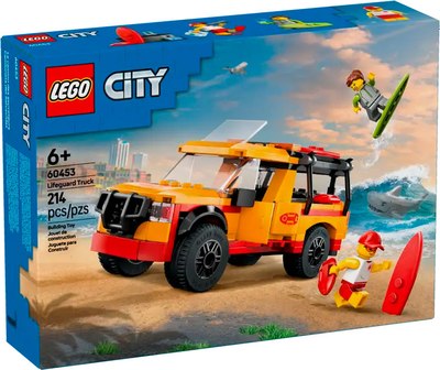 Конструктор Lego City Пляжный Спасательный грузовик 60453 - фото