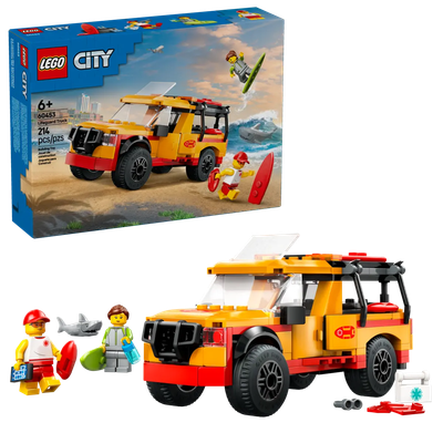 Конструктор Lego City Пляжный Спасательный грузовик 60453