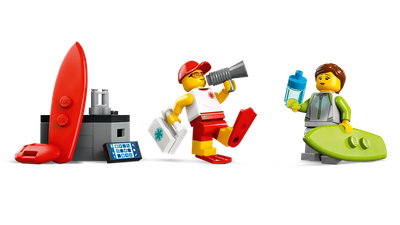 Конструктор Lego City Пляжный Спасательный грузовик 60453