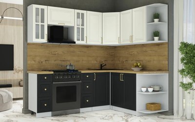 Кухонный гарнитур Интерлиния Мила Шато 1.7x2.2 PR