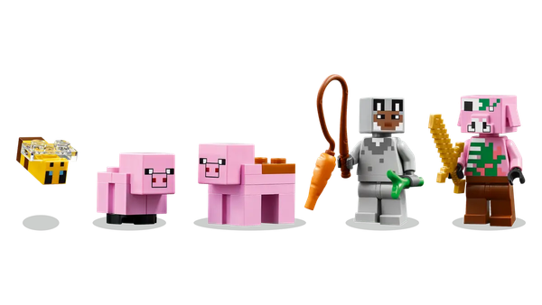 Конструктор Lego Minecraft Домик для поросят 21268