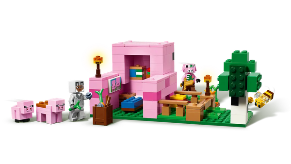 Конструктор Lego Minecraft Домик для поросят 21268