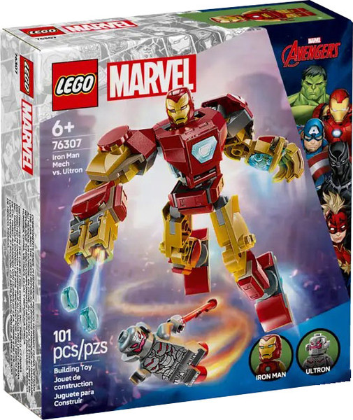 Конструктор Lego Marvel Робот Железного человека против Альтрона 76307 - фото