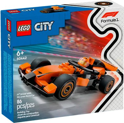 Конструктор Lego City Гоночный автомобиль McLaren 60442 - фото