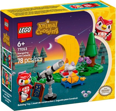 Конструктор Lego Animal Crossing Наблюдение за звездами с Селестой 77053 - фото