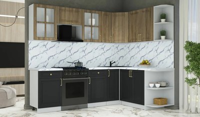 Кухонный гарнитур Интерлиния Мила Шато 1.7x2.5 PR