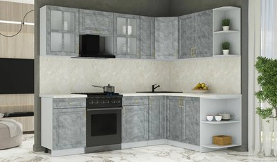 Кухонный гарнитур Интерлиния Мила Шато 1.7x2.5 PR