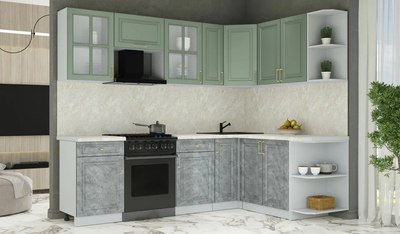 Кухонный гарнитур Интерлиния Мила Шато 1.7x2.5 PR